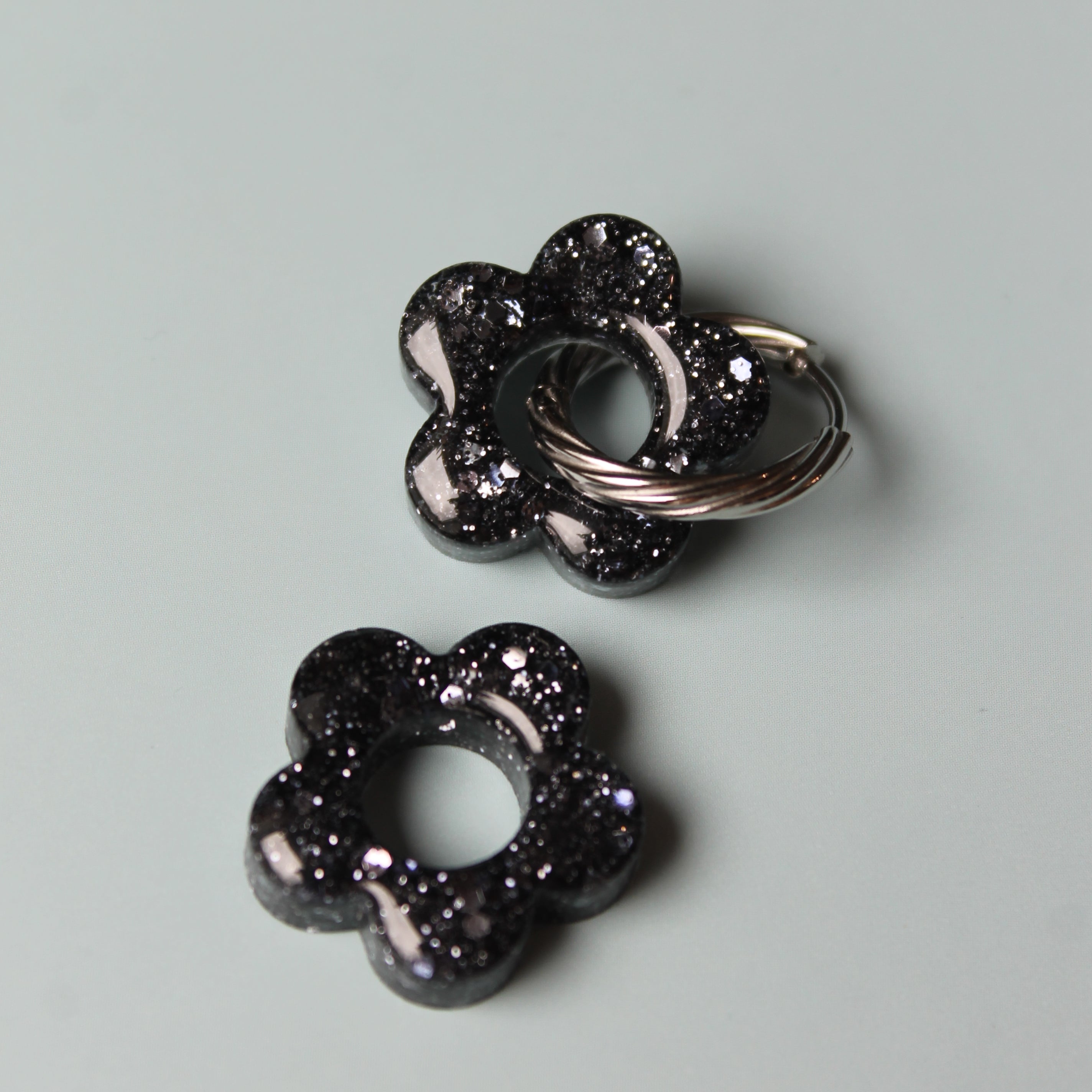 Bloom _ Gris pailleté