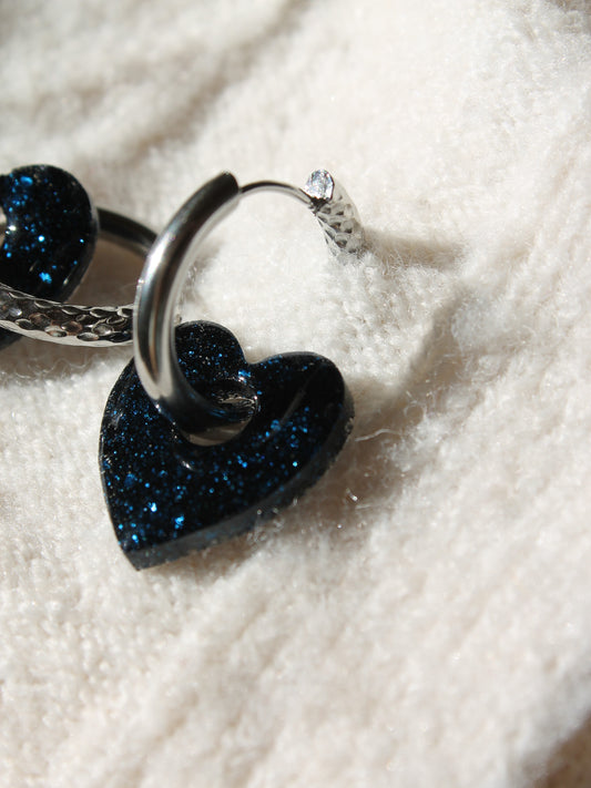 Les Amor _ Bleu nuit pailleté