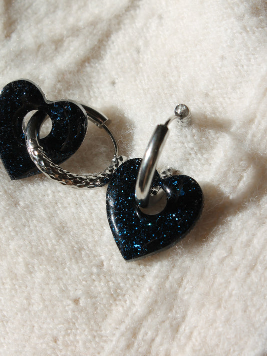 Les Amor _ Bleu nuit pailleté