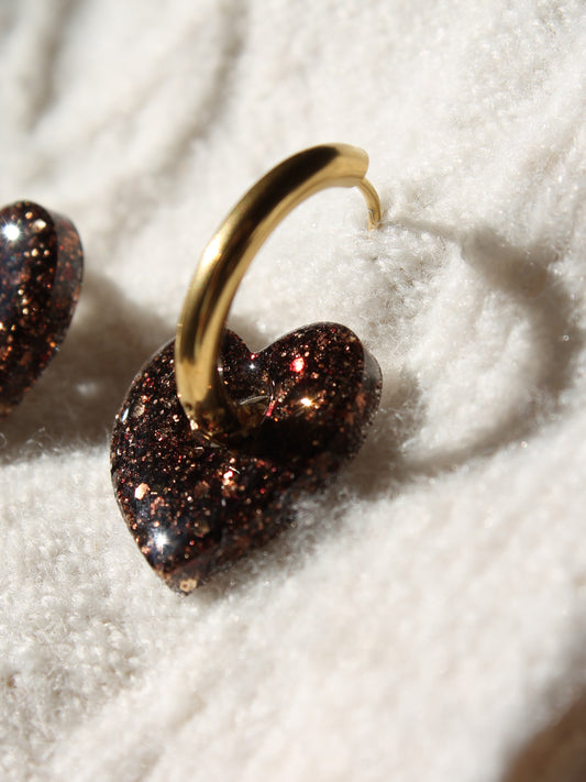 Les Amor _ Marron pailleté