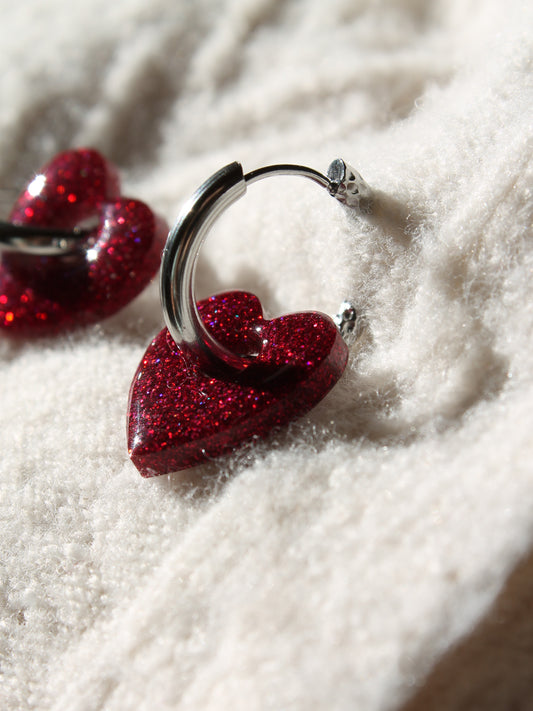 Les Amor _ Framboise pailleté