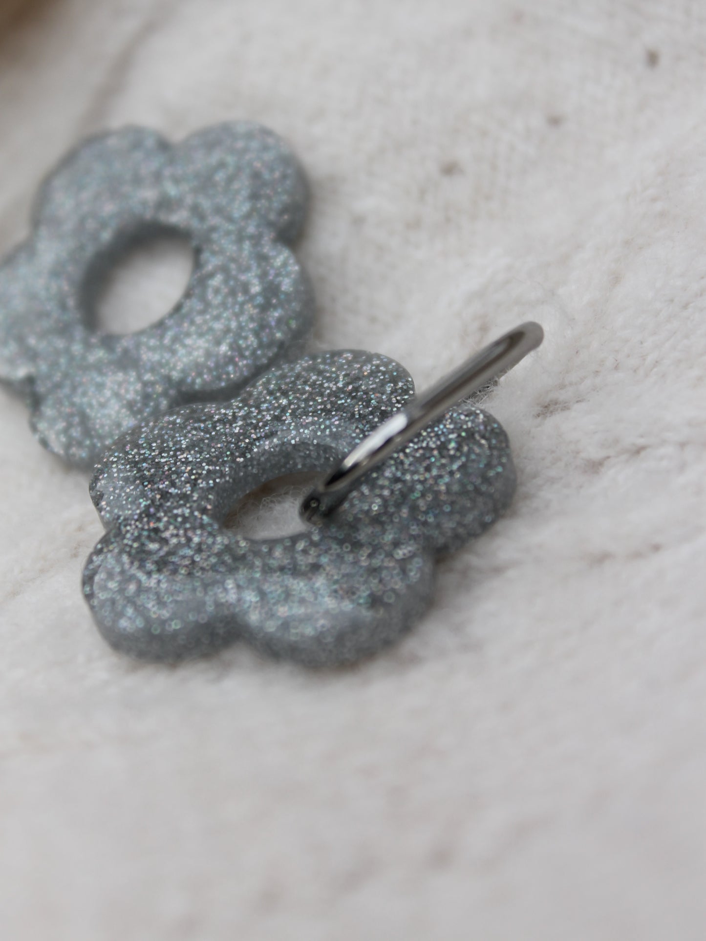 Les Bloom XL  _ Gris clair holographique