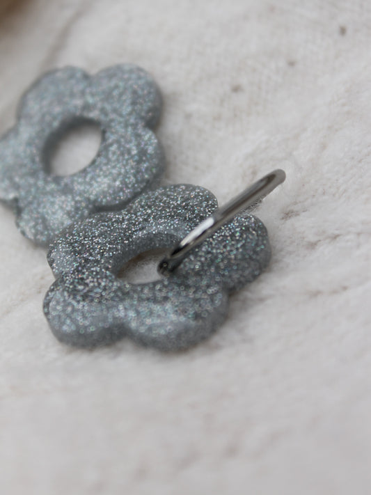 Les Bloom XL  _ Gris clair holographique