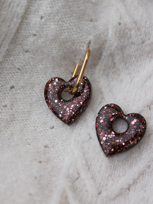 Les Amor _ Chocolat rosé pailleté