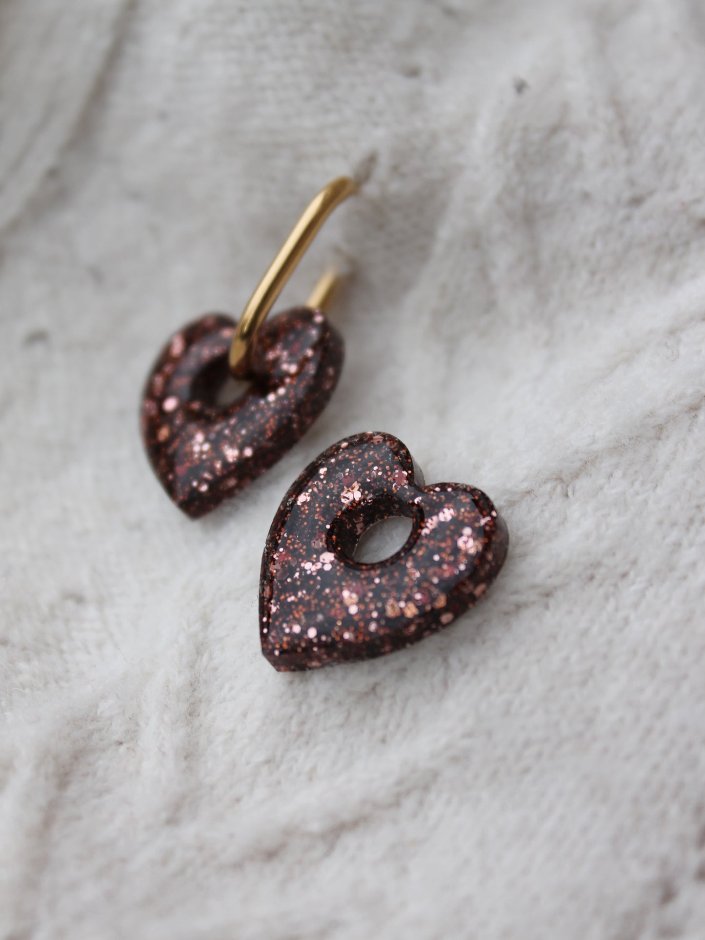 Les Amor _ Chocolat rosé pailleté