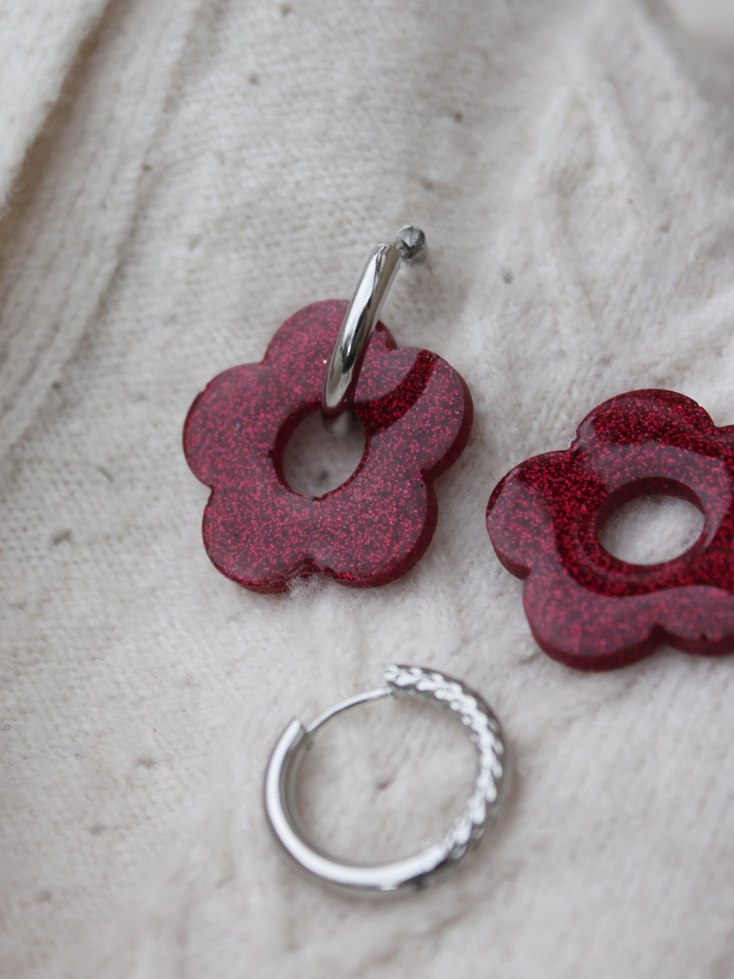 Les Bloom XL  _ Framboise pailleté