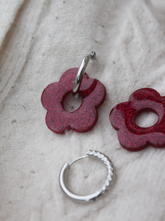 Les Bloom XL  _ Framboise pailleté