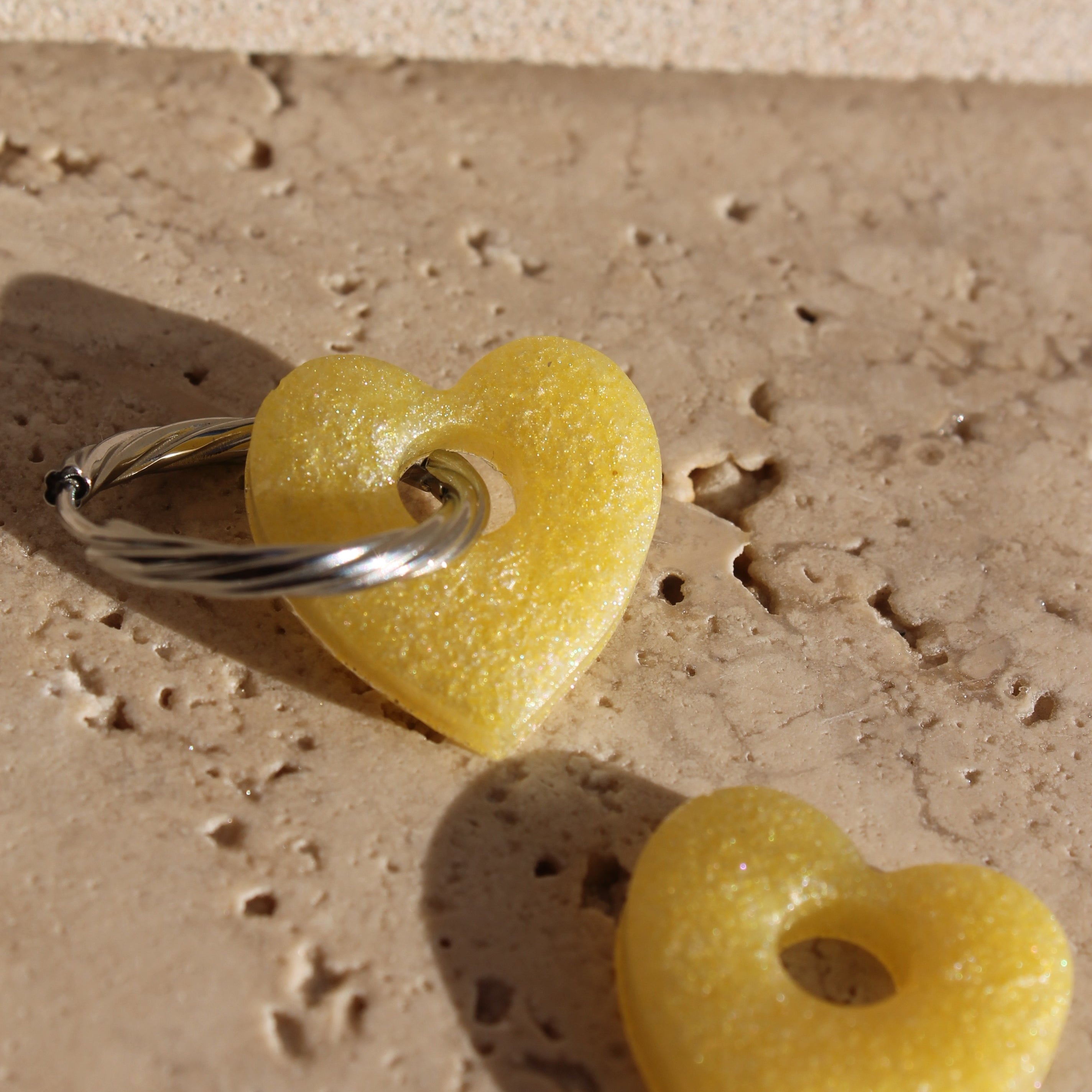 Amor _ Jaune pastel _ pampilles seules