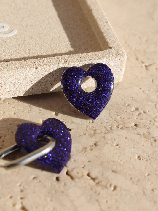 Amor _ Violet pailleté