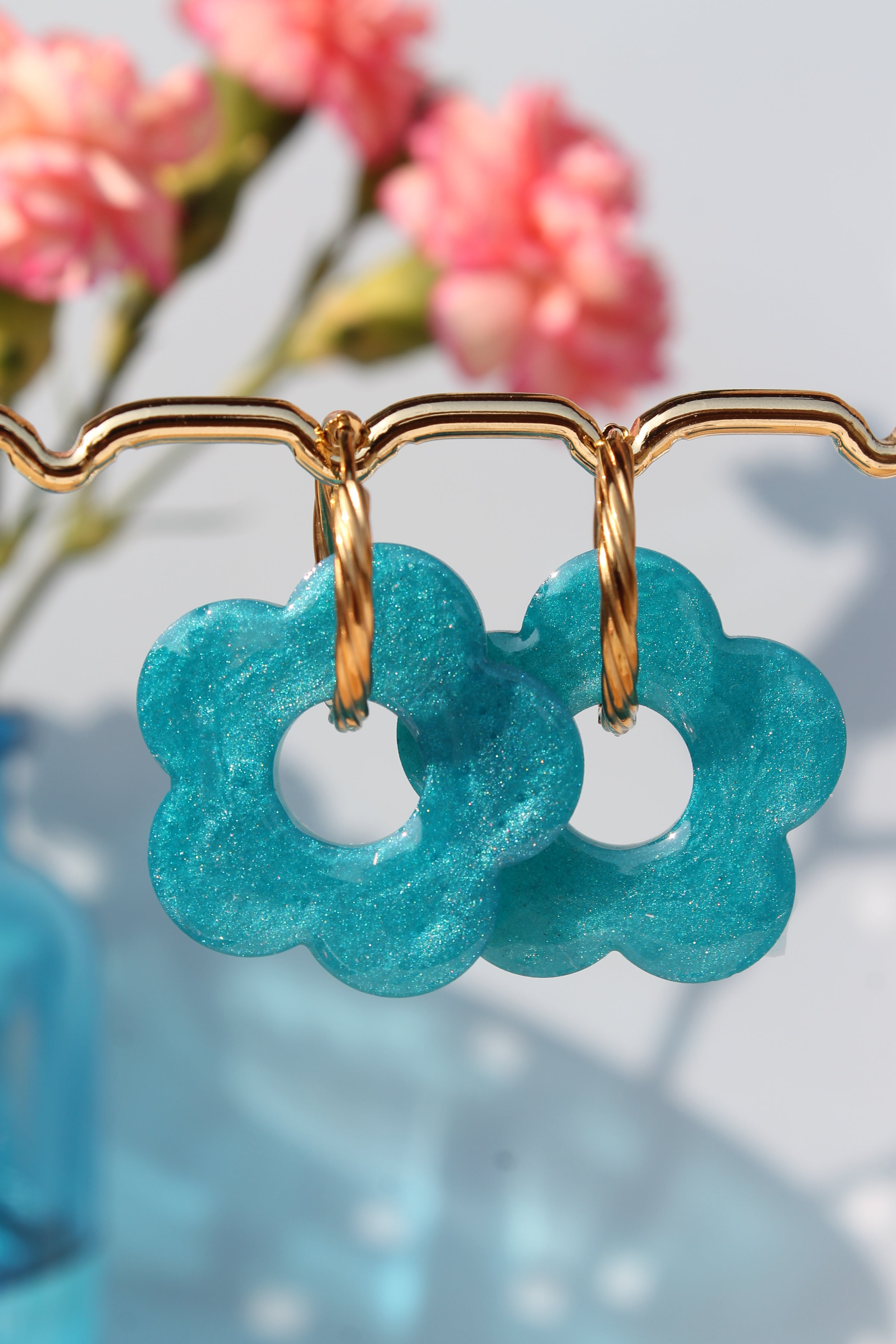 Les Bloom XL  _ Bleu lagon