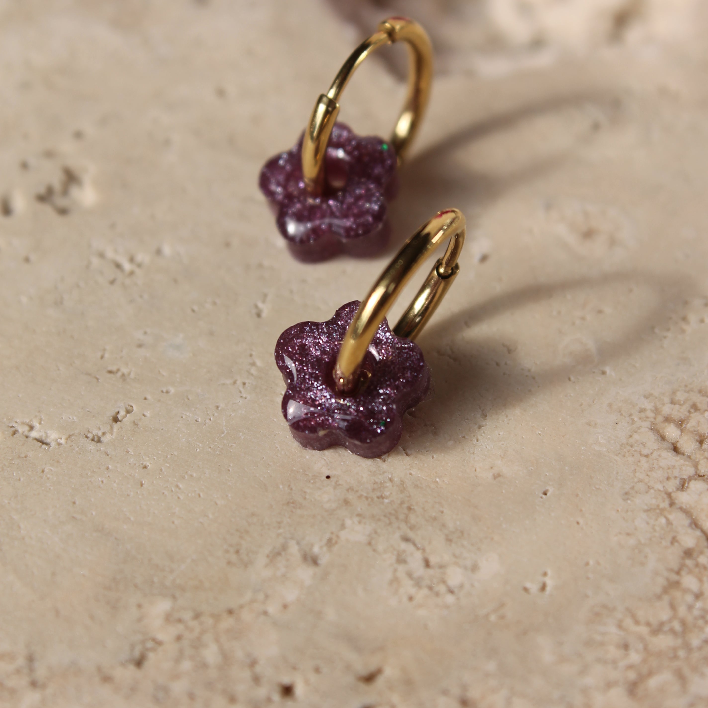 Les Bloom mini _ Violet irisé