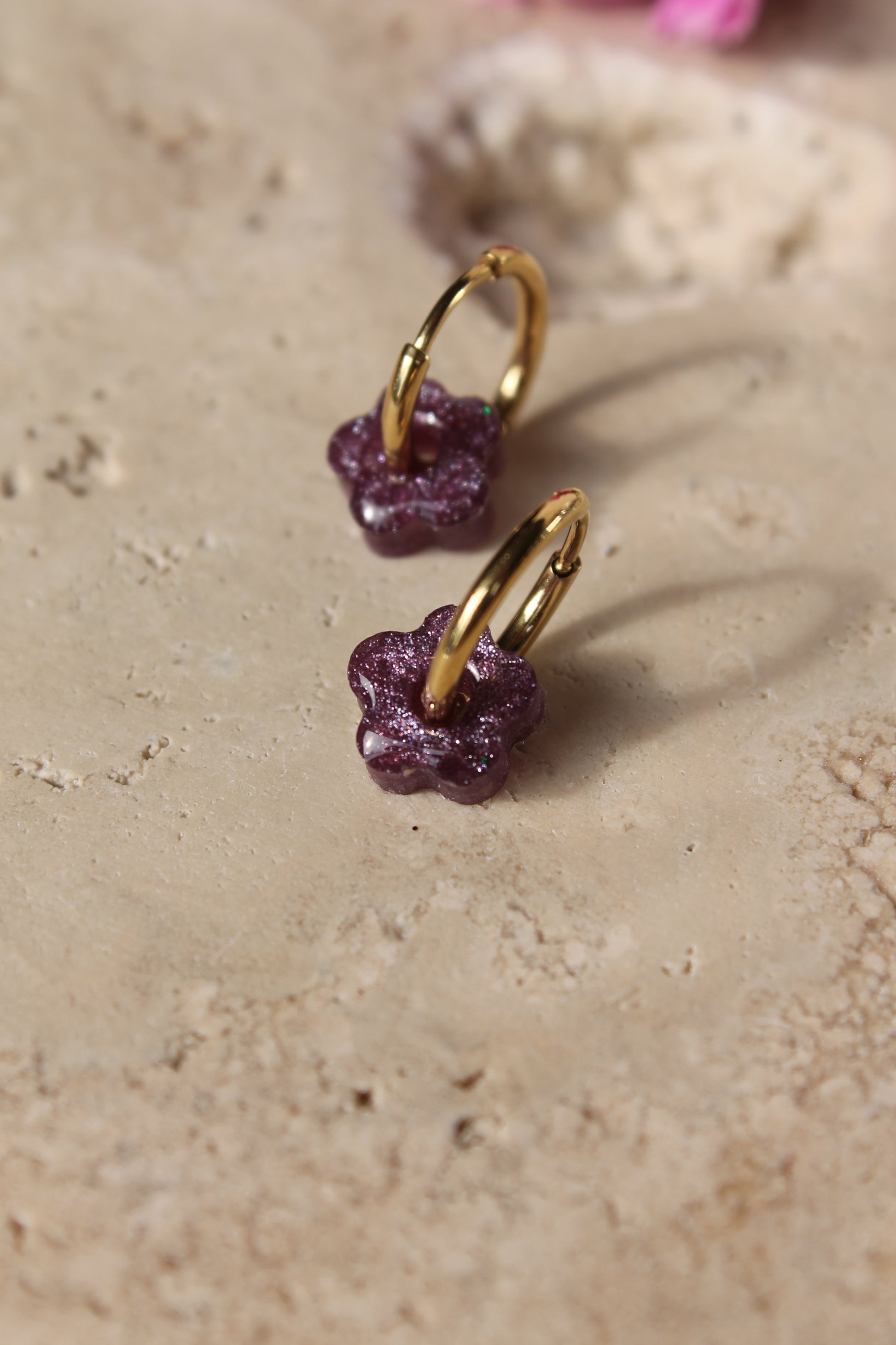 Les Bloom mini _ Violet irisé