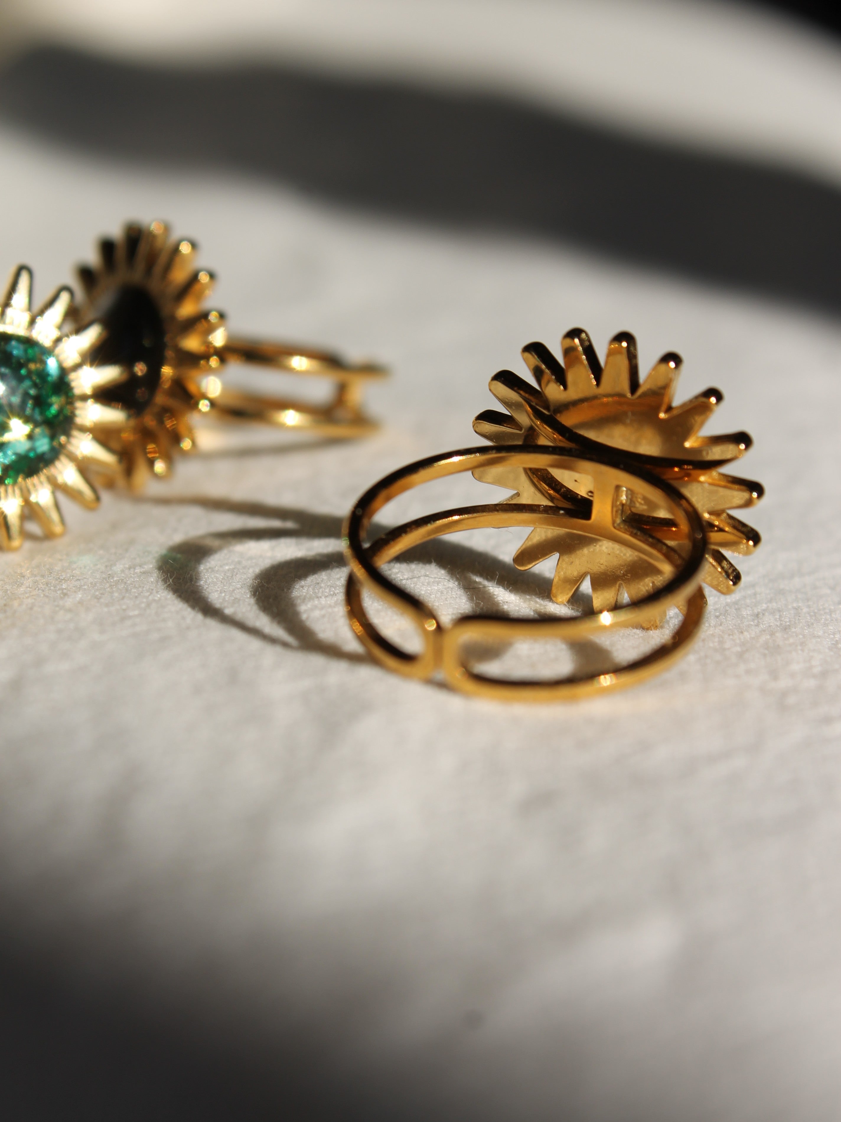 La bague Eclésia dorée